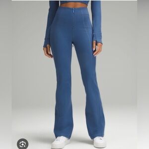 Lululemon Athletica Blue Flare Pants